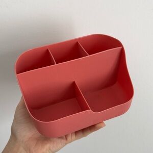 NEW 🆕 Small Pink Office Desk Pen Organizer